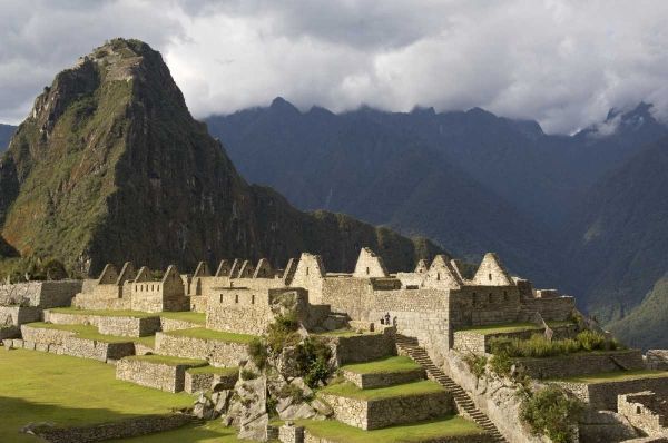 Peru, Close-up of Machu Picchu